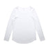 AS Colour The Mali Long Sleeve Tee | Ladies White Shirts & Tops