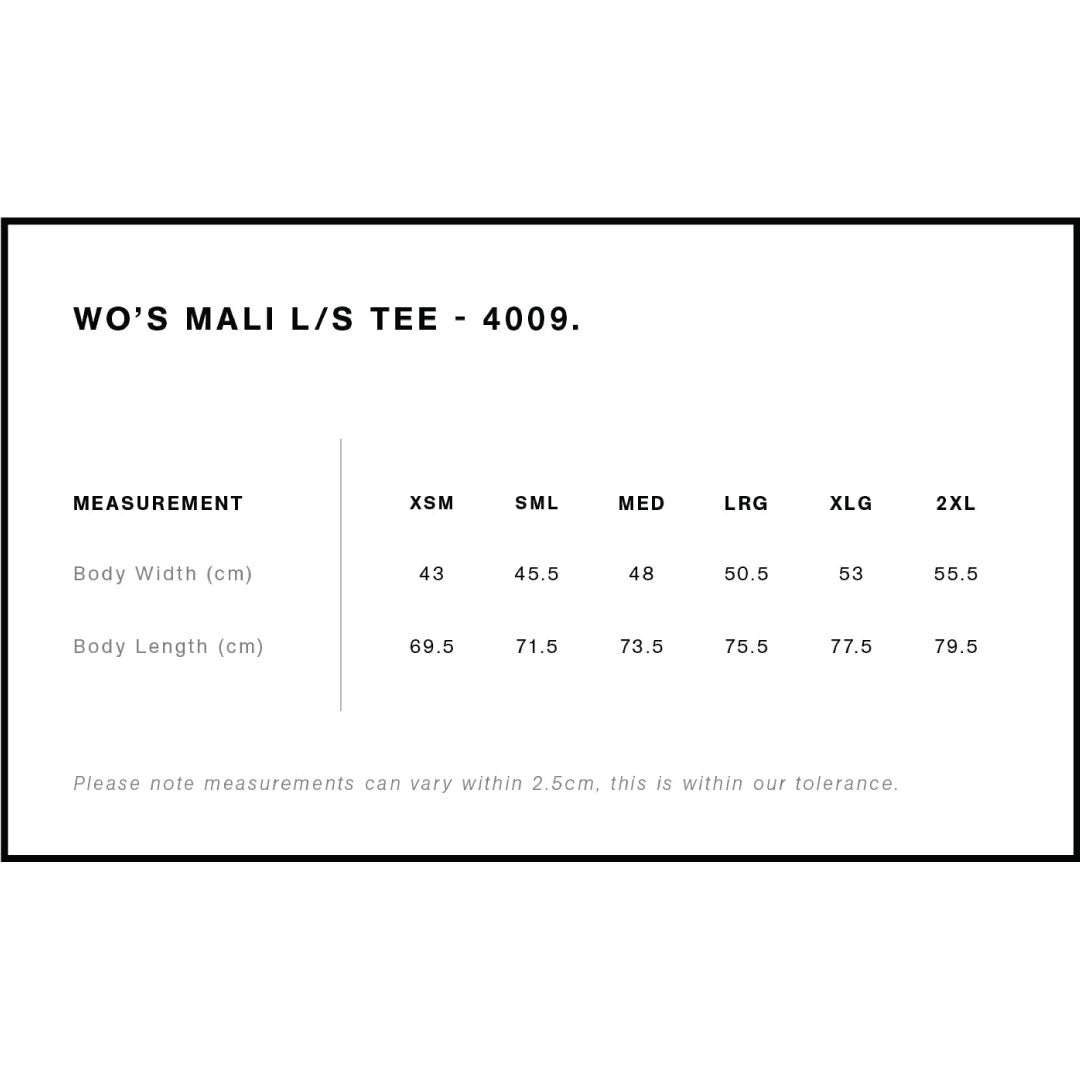 AS Colour The Mali Long Sleeve Tee | Ladies Shirts & Tops