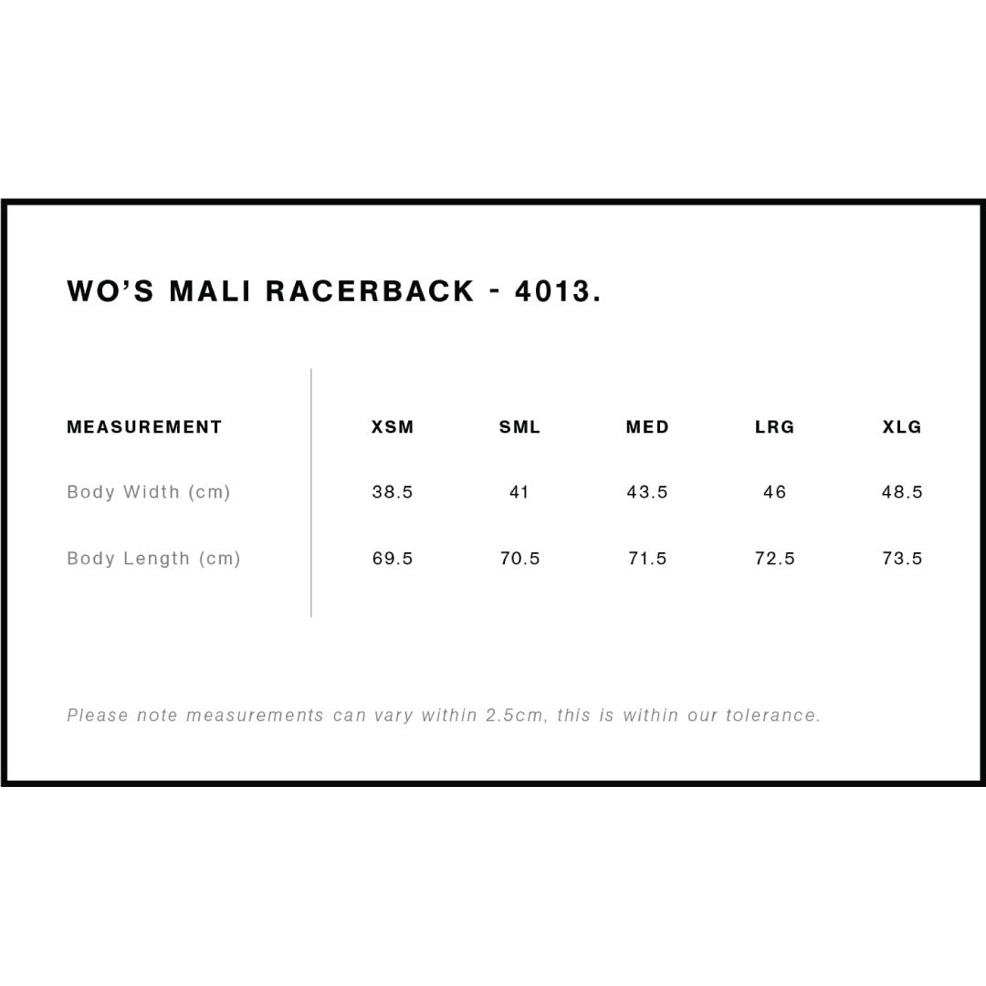 AS Colour The Mali Racerback Singlet | Ladies Shirts & Tops