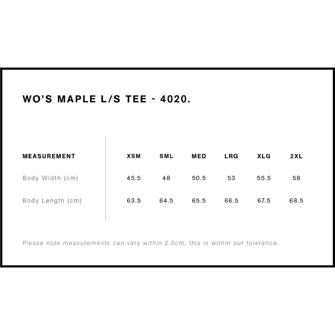 AS Colour The Maple Tee | Ladies | Long Sleeve Shirts & Tops