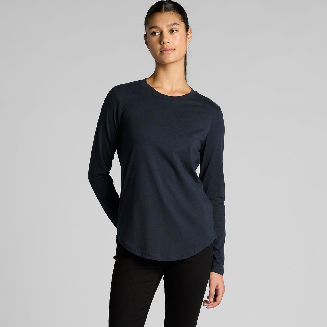 AS Colour The Maple Curve Tee | Ladies | Long Sleeve Shirts & Tops
