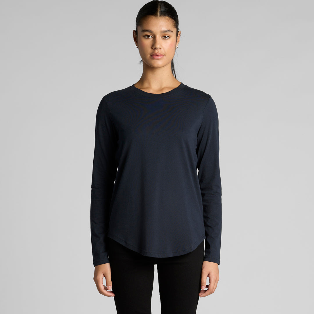AS Colour The Maple Curve Tee | Ladies | Long Sleeve Shirts & Tops