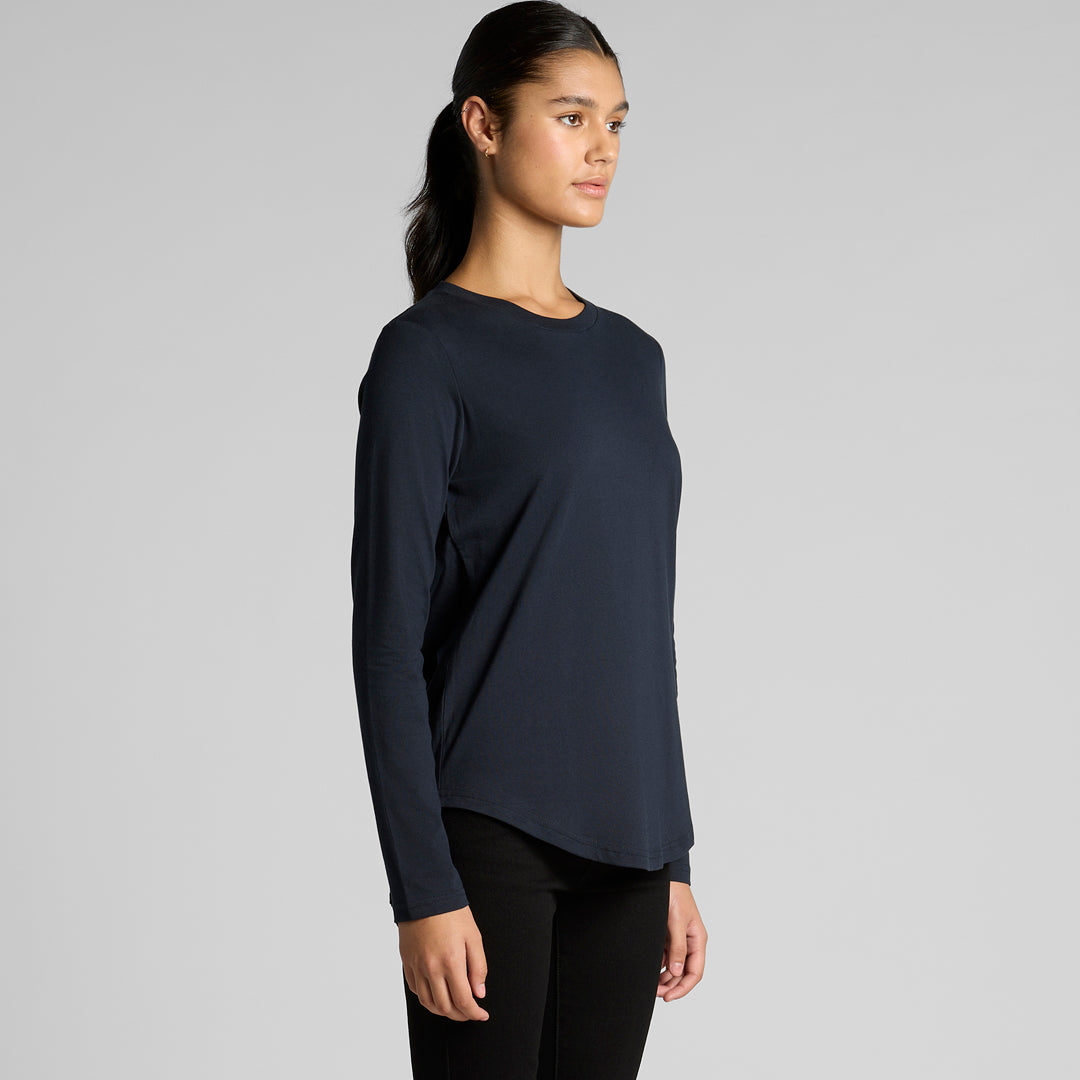 AS Colour The Maple Curve Tee | Ladies | Long Sleeve Shirts & Tops