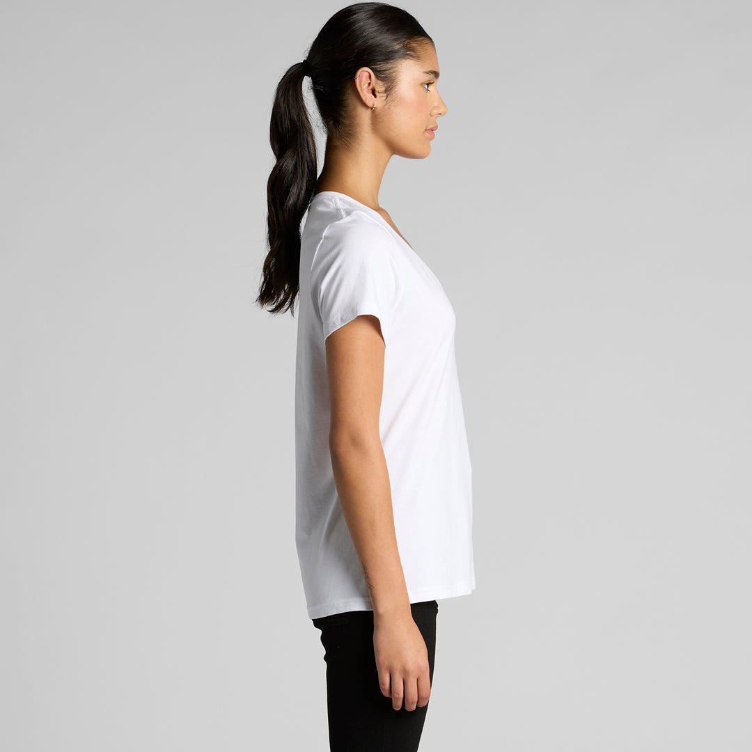 AS Colour The Maple V Neck Tee | Ladies Shirts & Tops