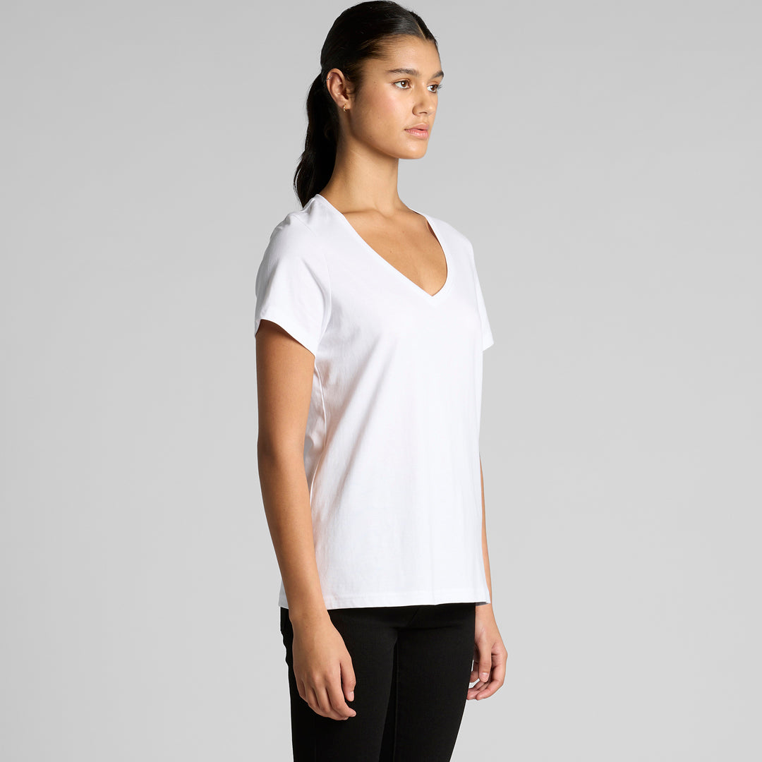AS Colour The Maple V Neck Tee | Ladies Shirts & Tops