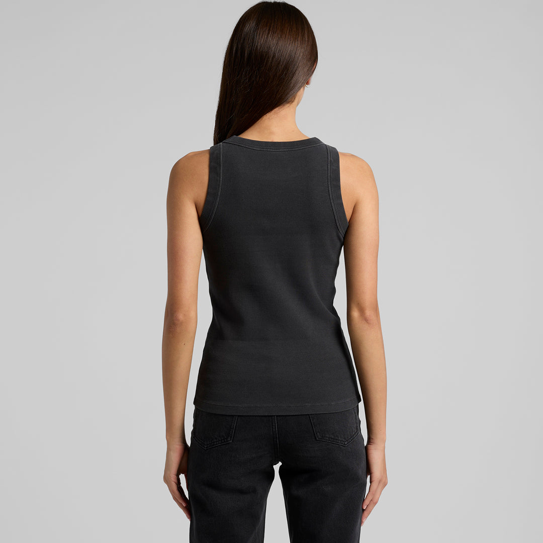 AS Colour The Faded Organic Rib Tank | Ladies Shirts & Tops
