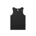 AS Colour The Faded Organic Rib Tank | Ladies Black Shirts & Tops