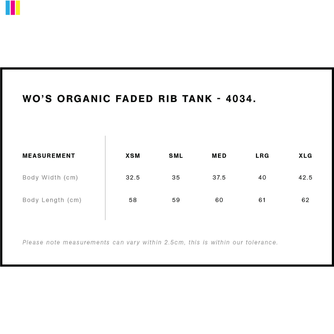 AS Colour The Faded Organic Rib Tank | Ladies Shirts & Tops