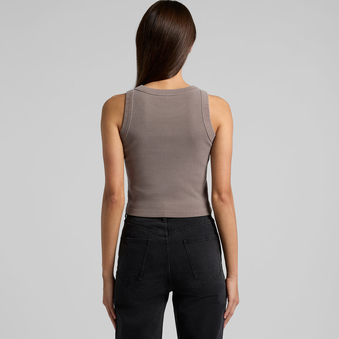 AS Colour The Faded Organic Crop Tank | Ladies Shirts & Tops