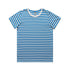AS Colour The Maple Stripe Tee | Ladies Natural/Mid Blue Shirts & Tops