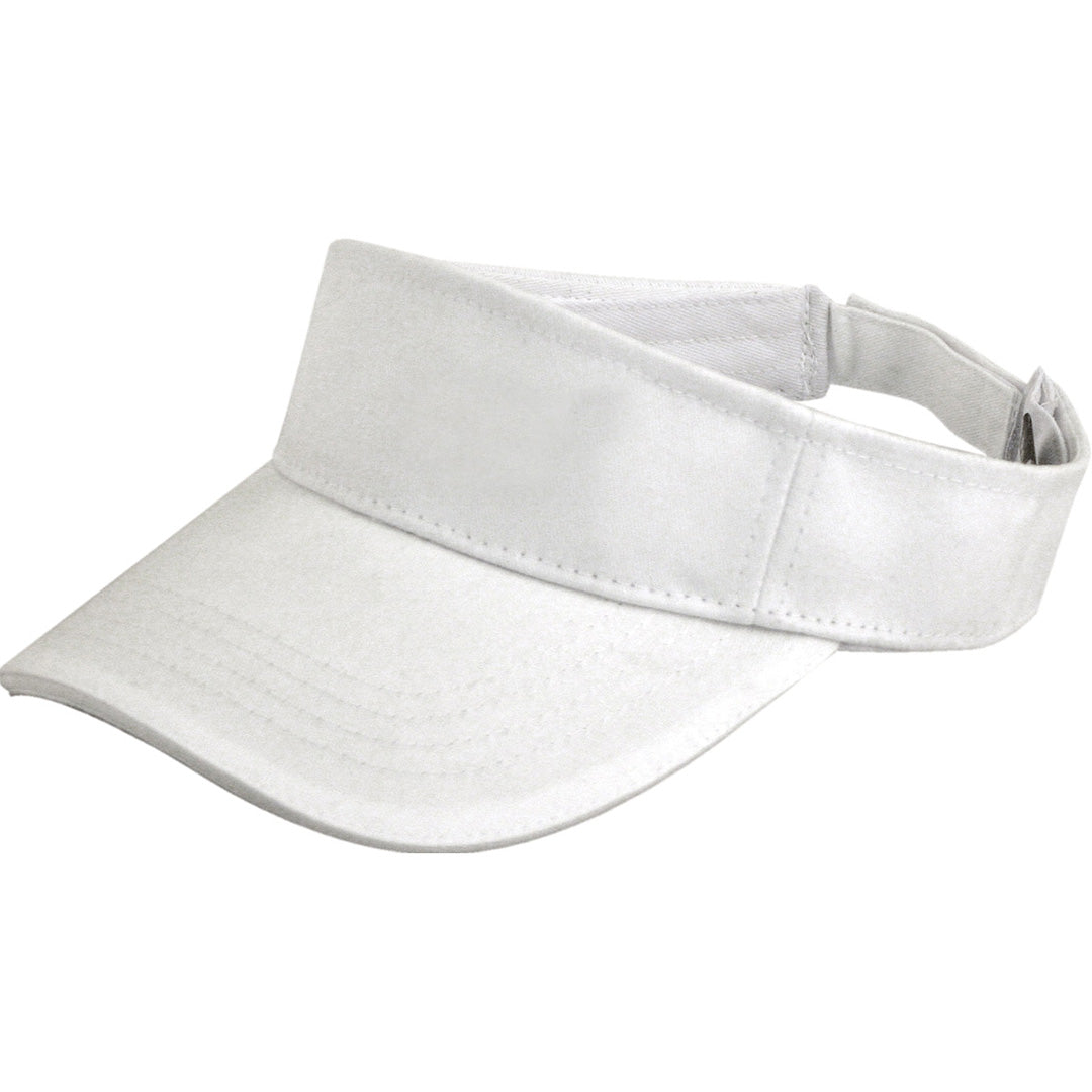 Legend The Sandwich Peak Visor White Hats