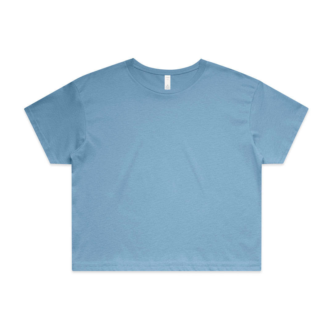 AS Colour The Crop Tee | Ladies | Short Sleeve Carolina Blue Shirts & Tops