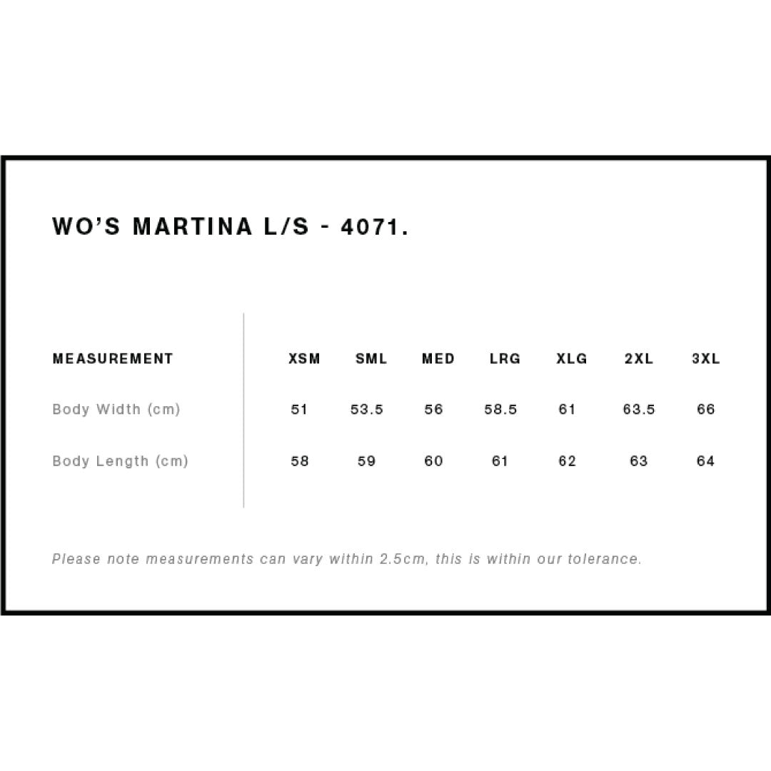 AS Colour The Martina Long Sleeve Tee | Ladies Shirts & Tops