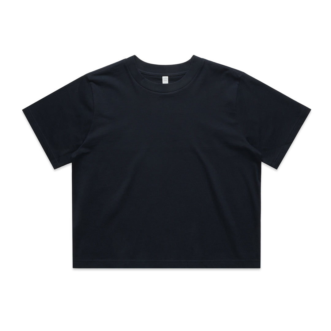 AS Colour The Classic Crop Tee | Ladies | Short Sleeve Navy Clothing