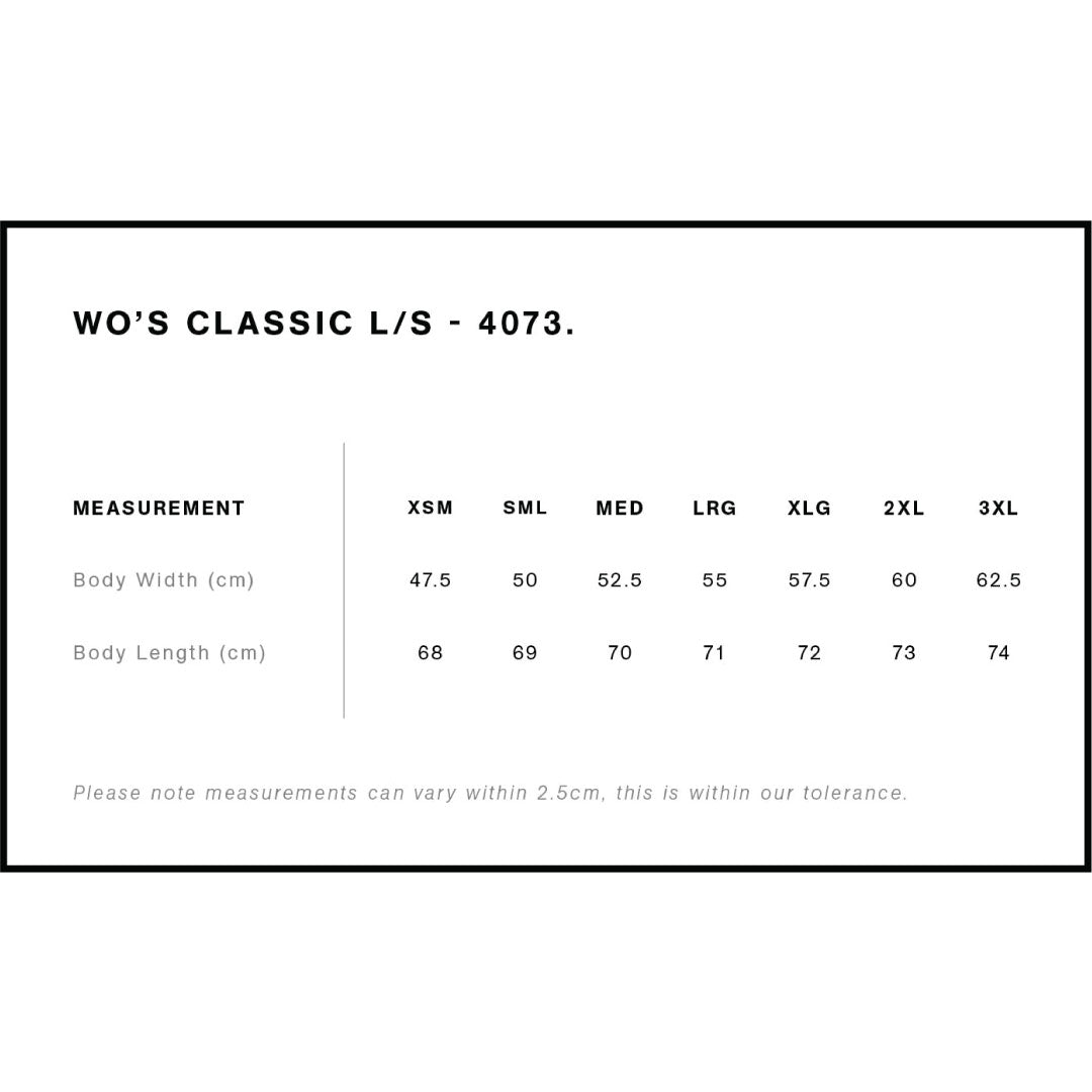 AS Colour The Classic Tee | Ladies | Long Sleeve Shirts & Tops