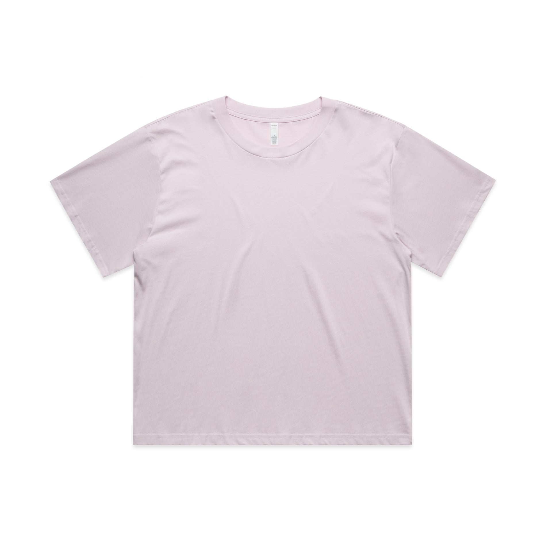 AS Colour The Martina Crop Tee | Ladies Orchid Shirts & Tops