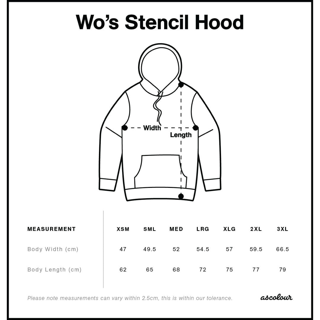 AS Colour The Stencil Hood | Ladies Outerwear