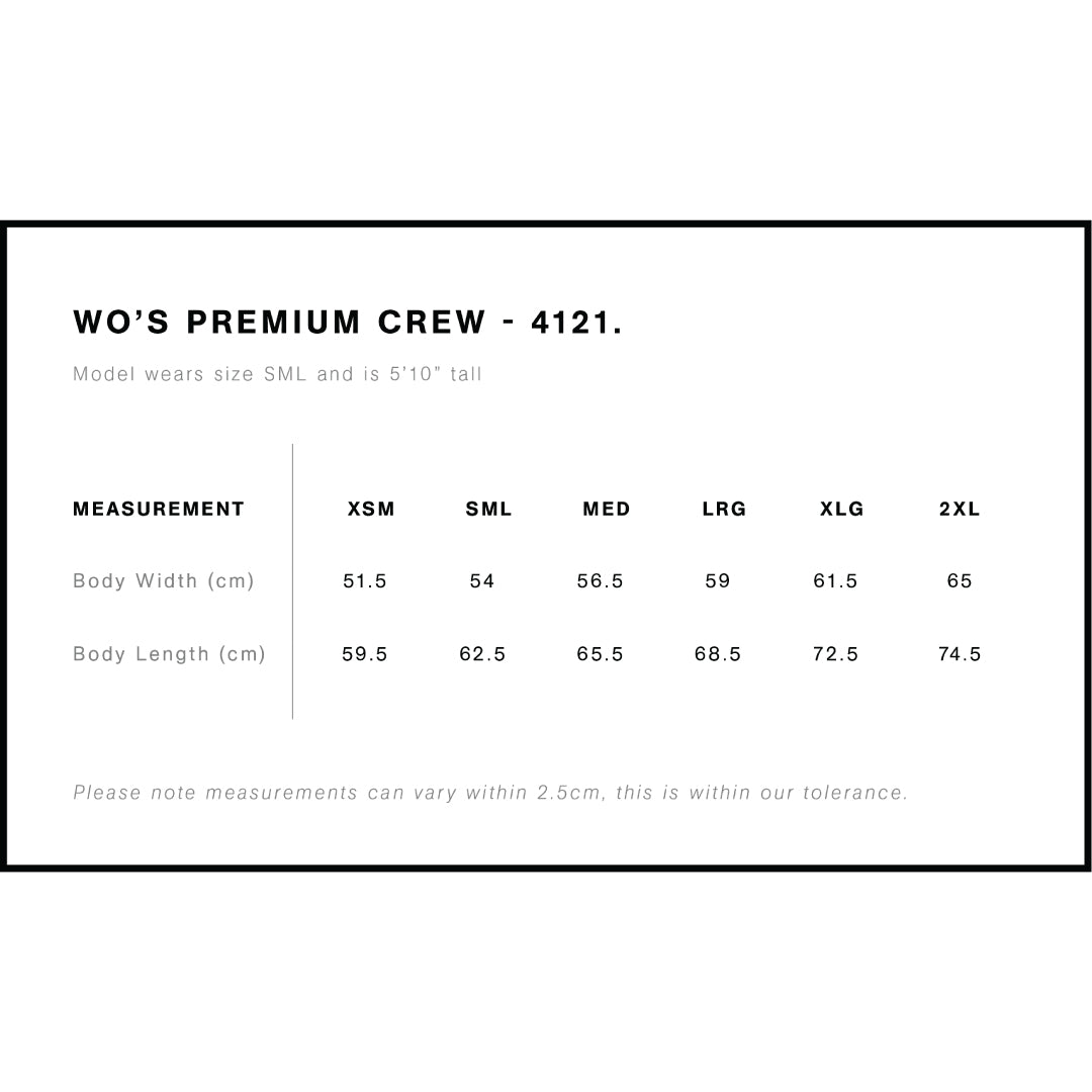 AS Colour The Premium Crew Jumper | Ladies | Clearance Outerwear
