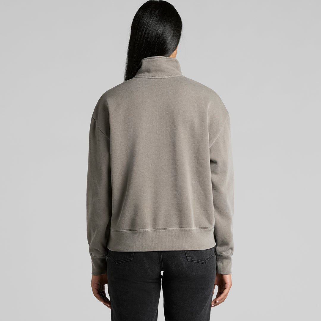 AS Colour The Relax Faded Half Zip Jumper | Ladies Outerwear