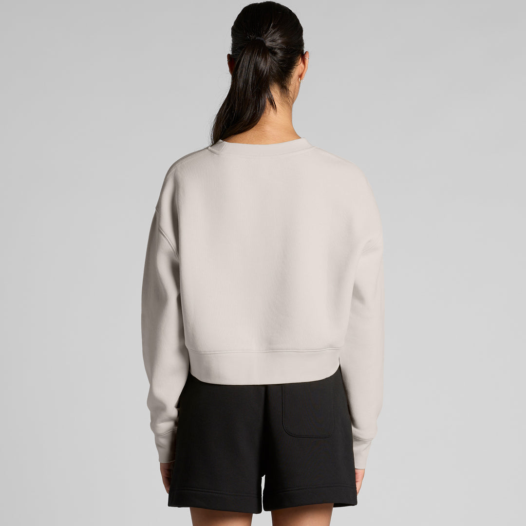 AS Colour The Relax Crop Crew Jumper | Ladies Outerwear
