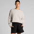 AS Colour The Relax Crop Crew Jumper | Ladies Outerwear