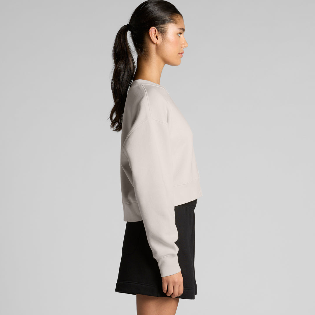 AS Colour The Relax Crop Crew Jumper | Ladies Outerwear