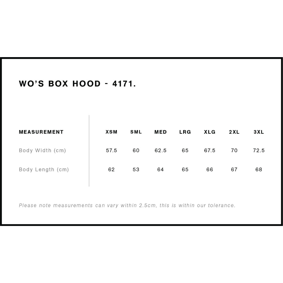 AS Colour The Box Hood | Ladies Hoodie