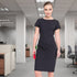 LSJ Collection The Cap Sleeve Dress | Microfibre Dresses