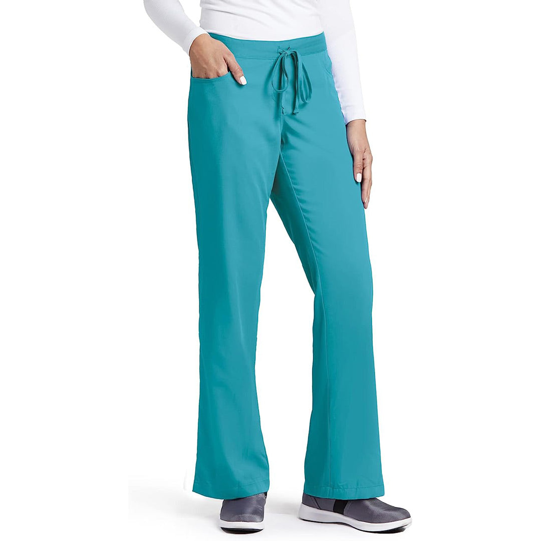 Greys Anatomy by Barco The 5 Pocket Scrub Pant | Ladies | Greys Anatomy Teal Scrubs