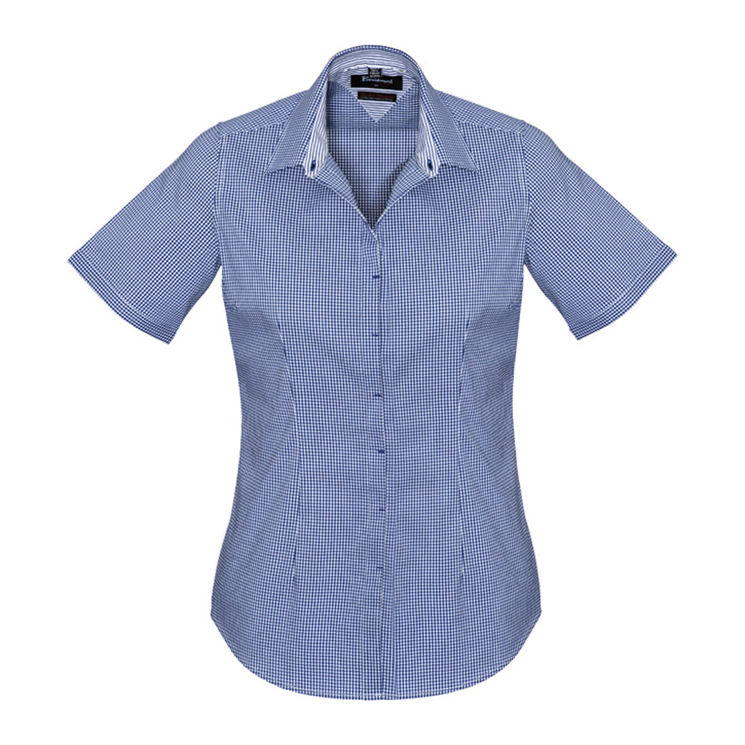 Biz Corporates The Newport Shirt | Ladies | Short Sleeve Clearance French Navy Shirts & Tops