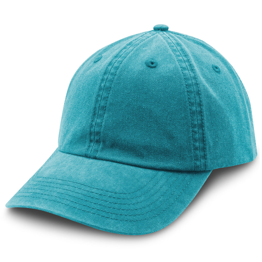 Legend The Washed Chino Cap Aqua Hats