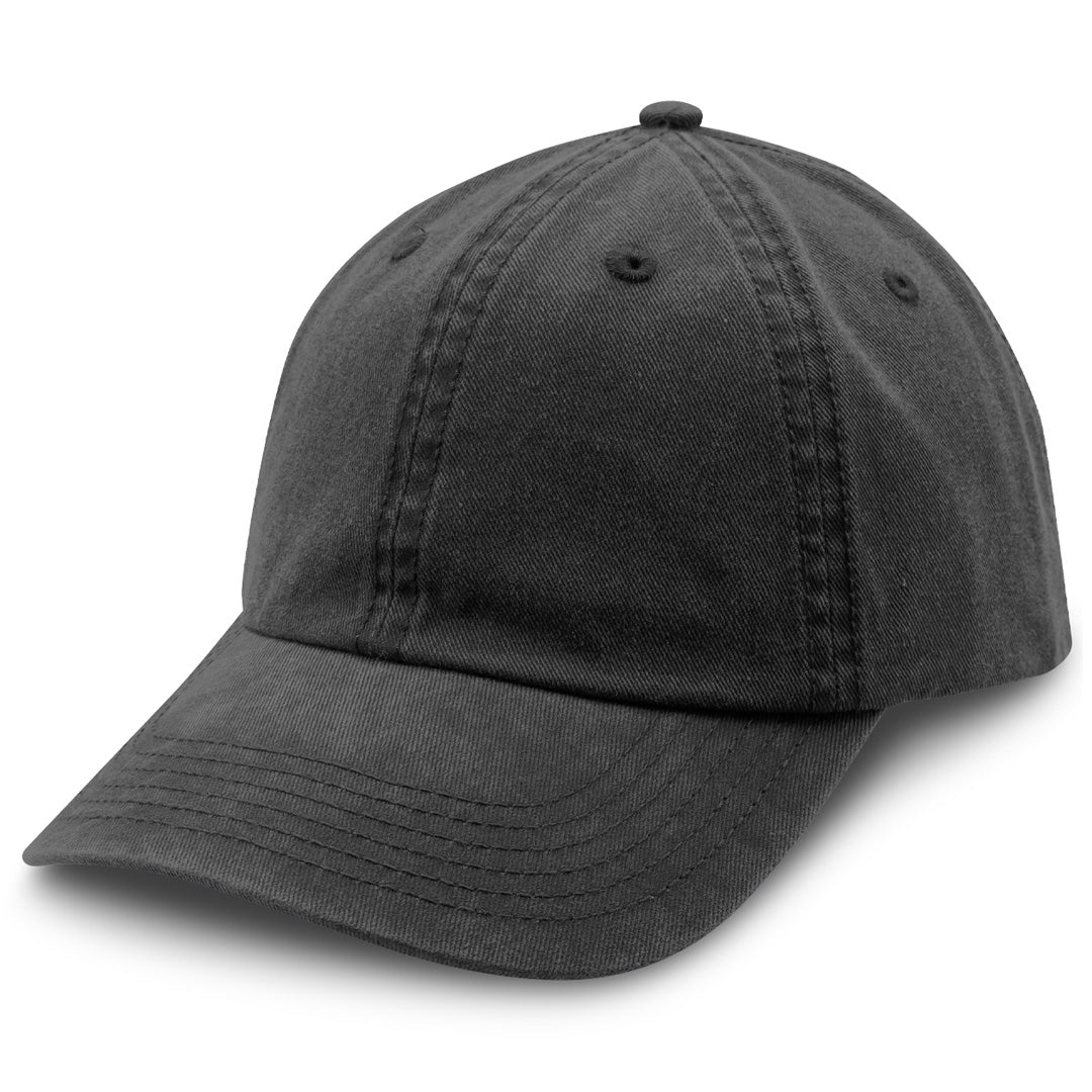 Legend The Washed Chino Cap Black Hats