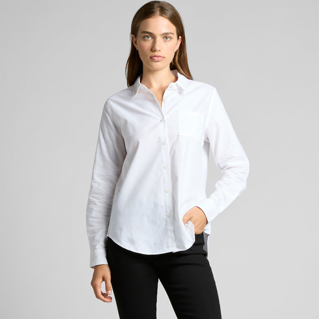 AS Colour The Oxford Shirt | Long Sleeve | Ladies Shirts & Tops