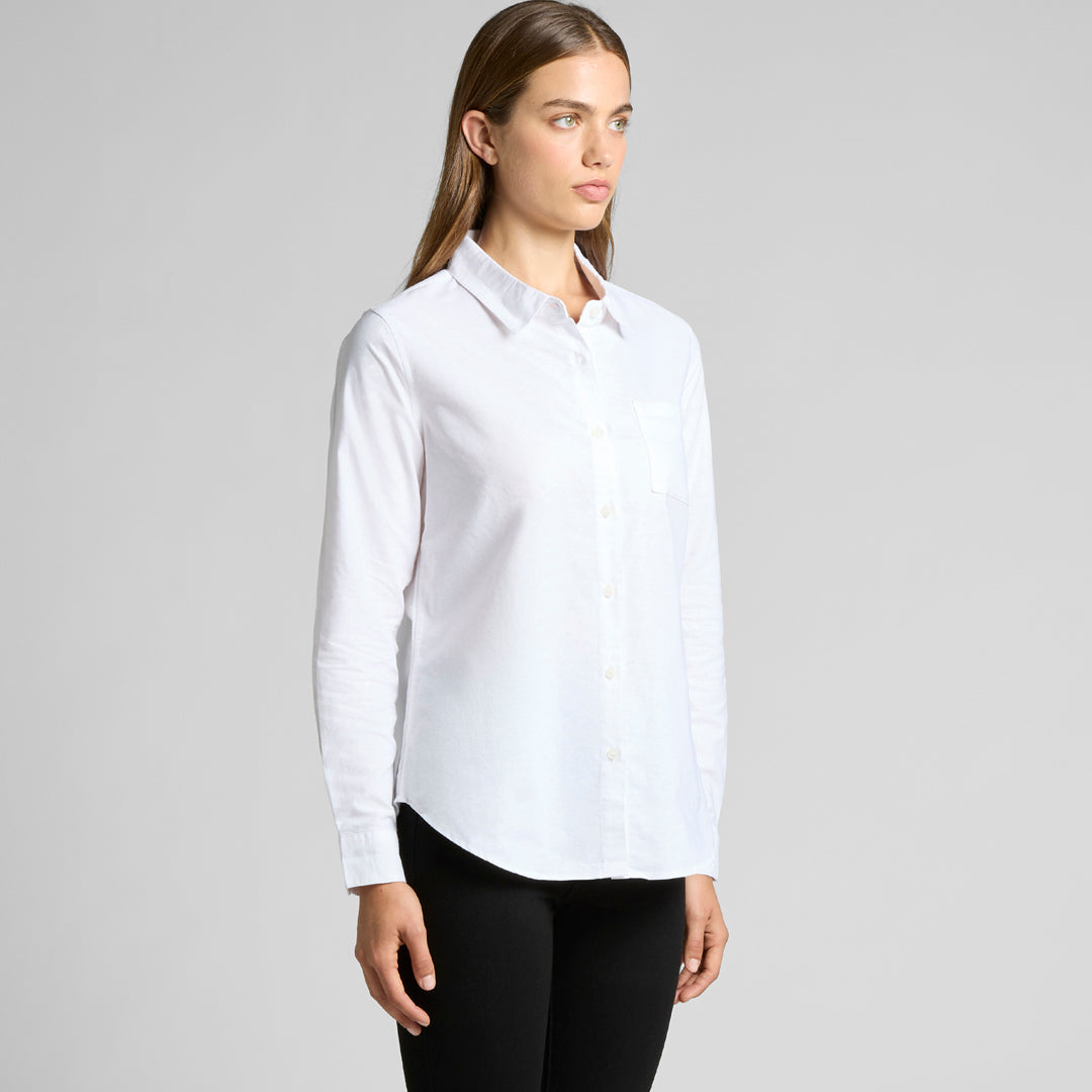 AS Colour The Oxford Shirt | Long Sleeve | Ladies Shirts & Tops