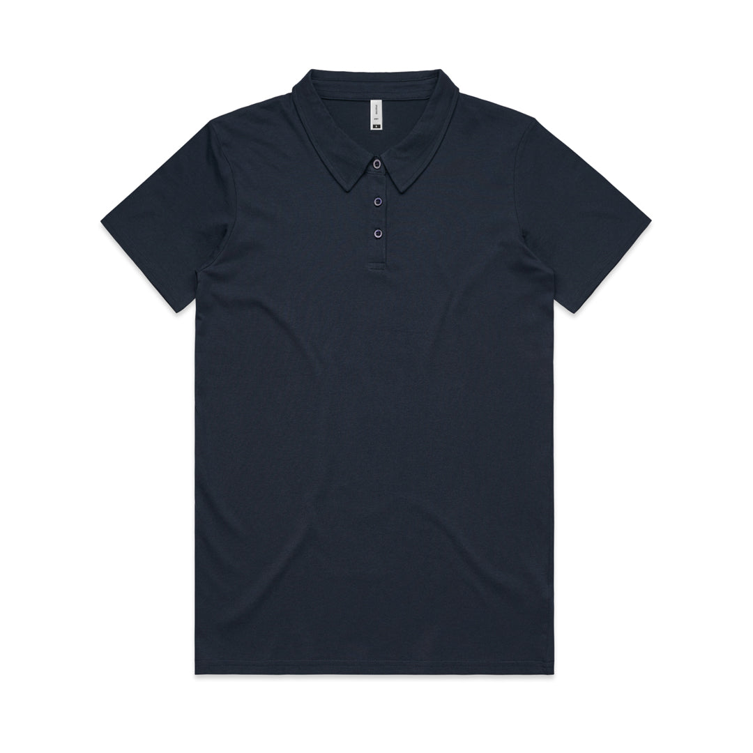 AS Colour The Amy Polo | Ladies | Short Sleeve Navy Shirts & Tops