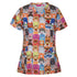 Jbs Wear The JB's Printed Scrub Top | Ladies Raining Scrubs