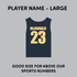 House of Uniforms Player Names Branding