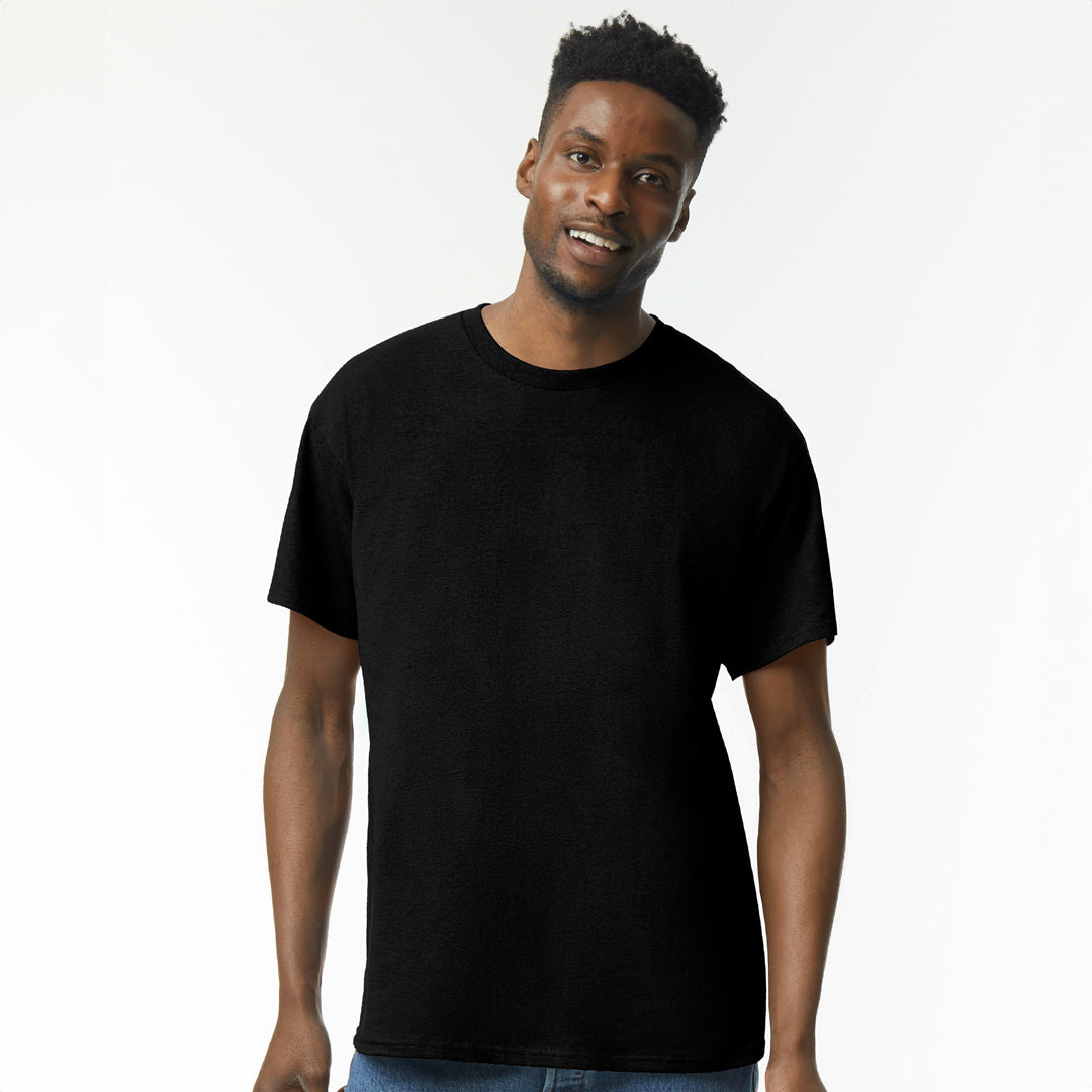 Gildan The Heavy Cotton Tee | Adults Black Shirts & Tops