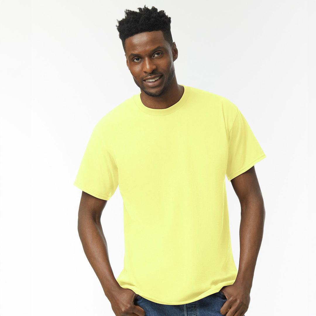 Gildan The Heavy Cotton Tee | Adults Cornsilk Shirts & Tops