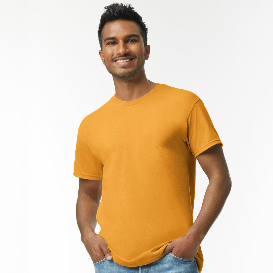 Gildan The Heavy Cotton Tee | Adults Gold Shirts & Tops
