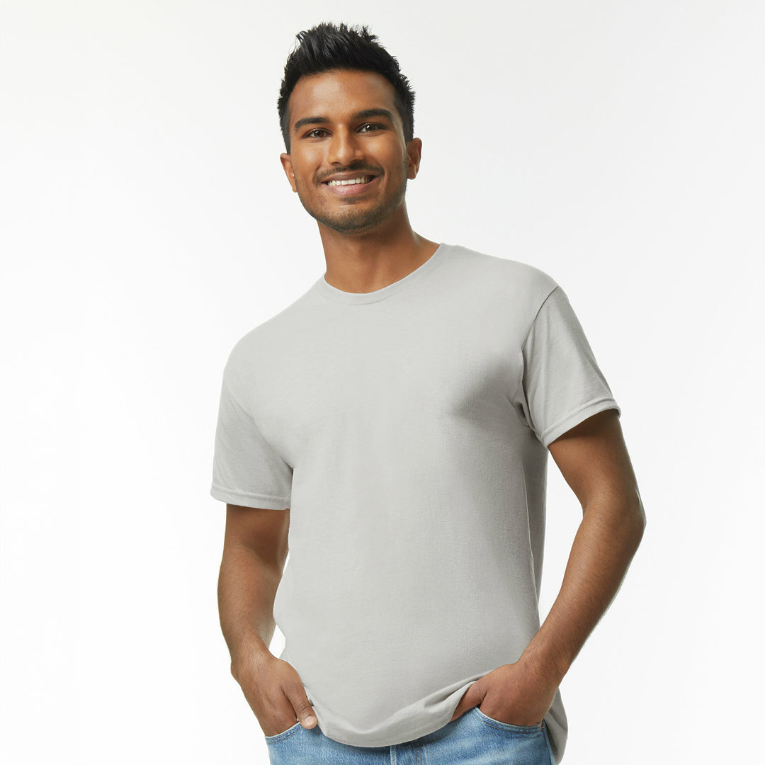 Gildan The Heavy Cotton Tee | Adults Ice Grey Shirts & Tops