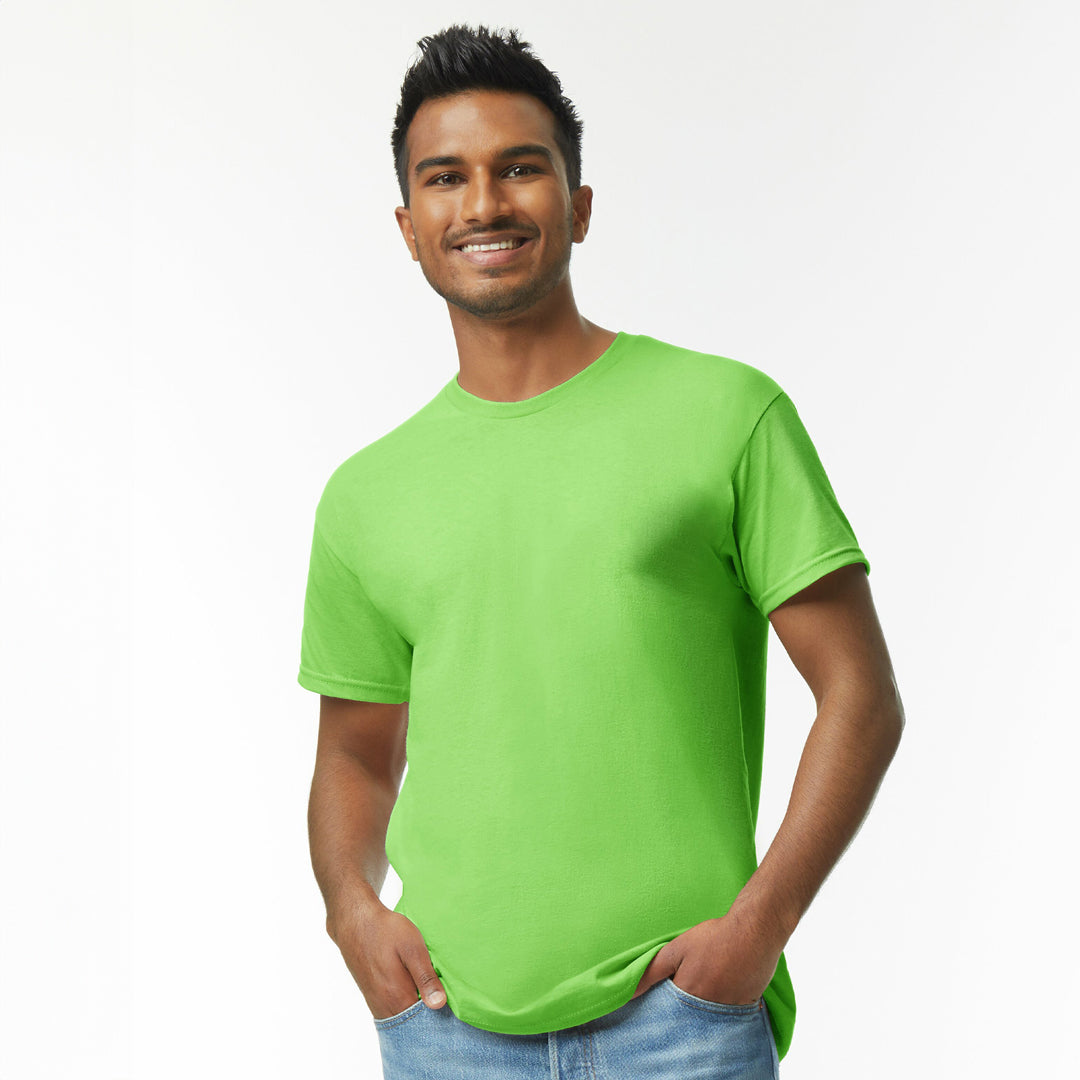 Gildan The Heavy Cotton Tee | Adults Lime Shirts & Tops