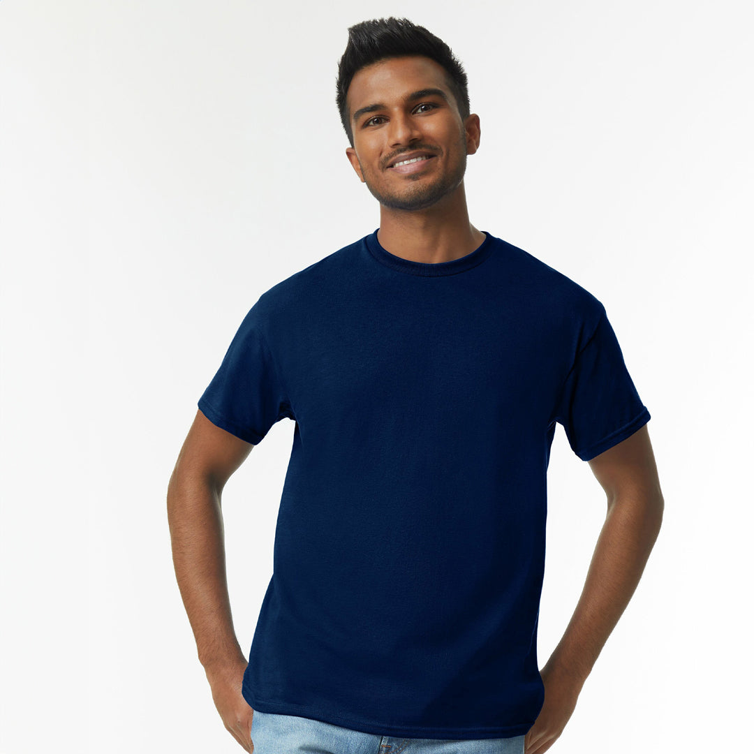 Gildan The Heavy Cotton Tee | Adults Navy Shirts & Tops