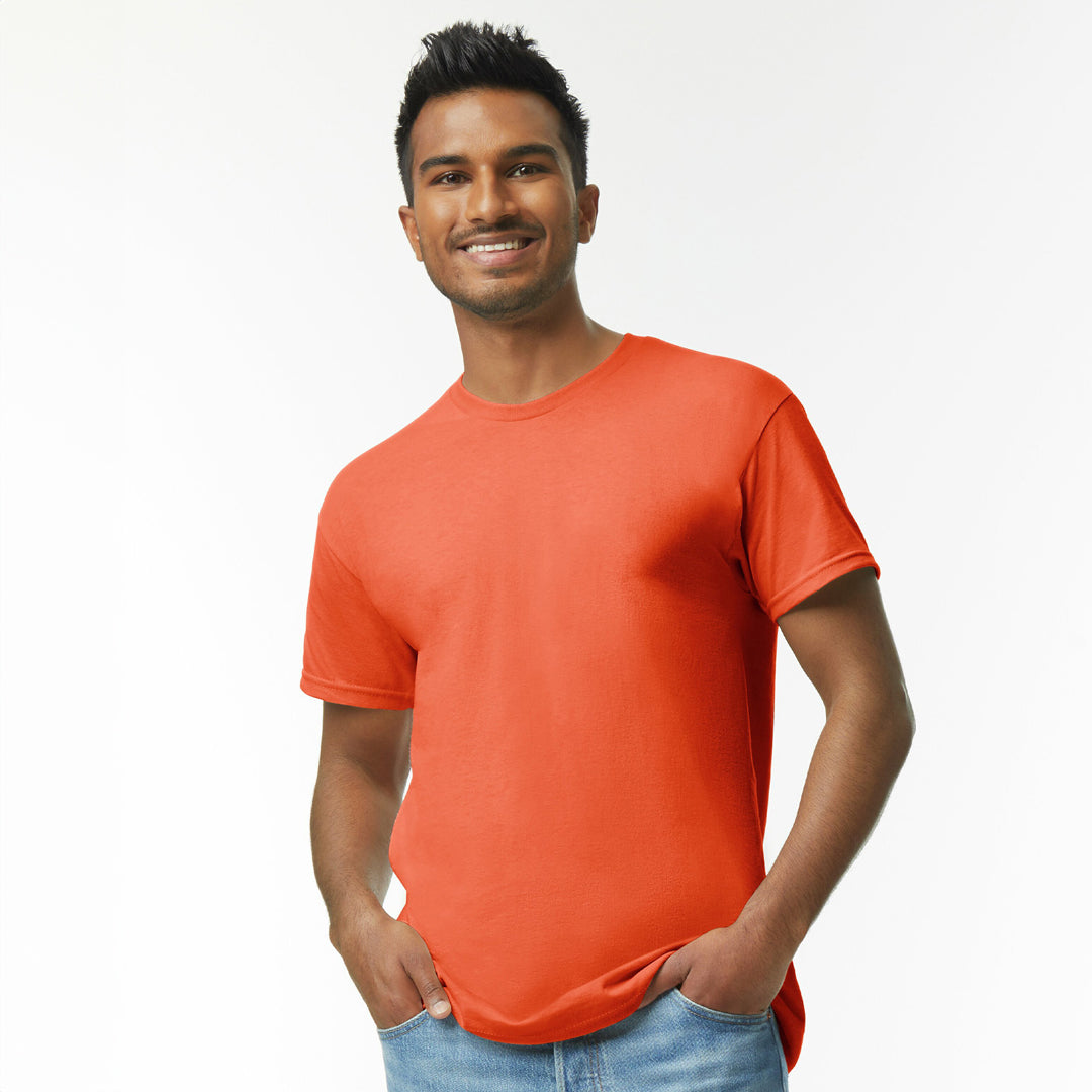 Gildan The Heavy Cotton Tee | Adults Orange Shirts & Tops