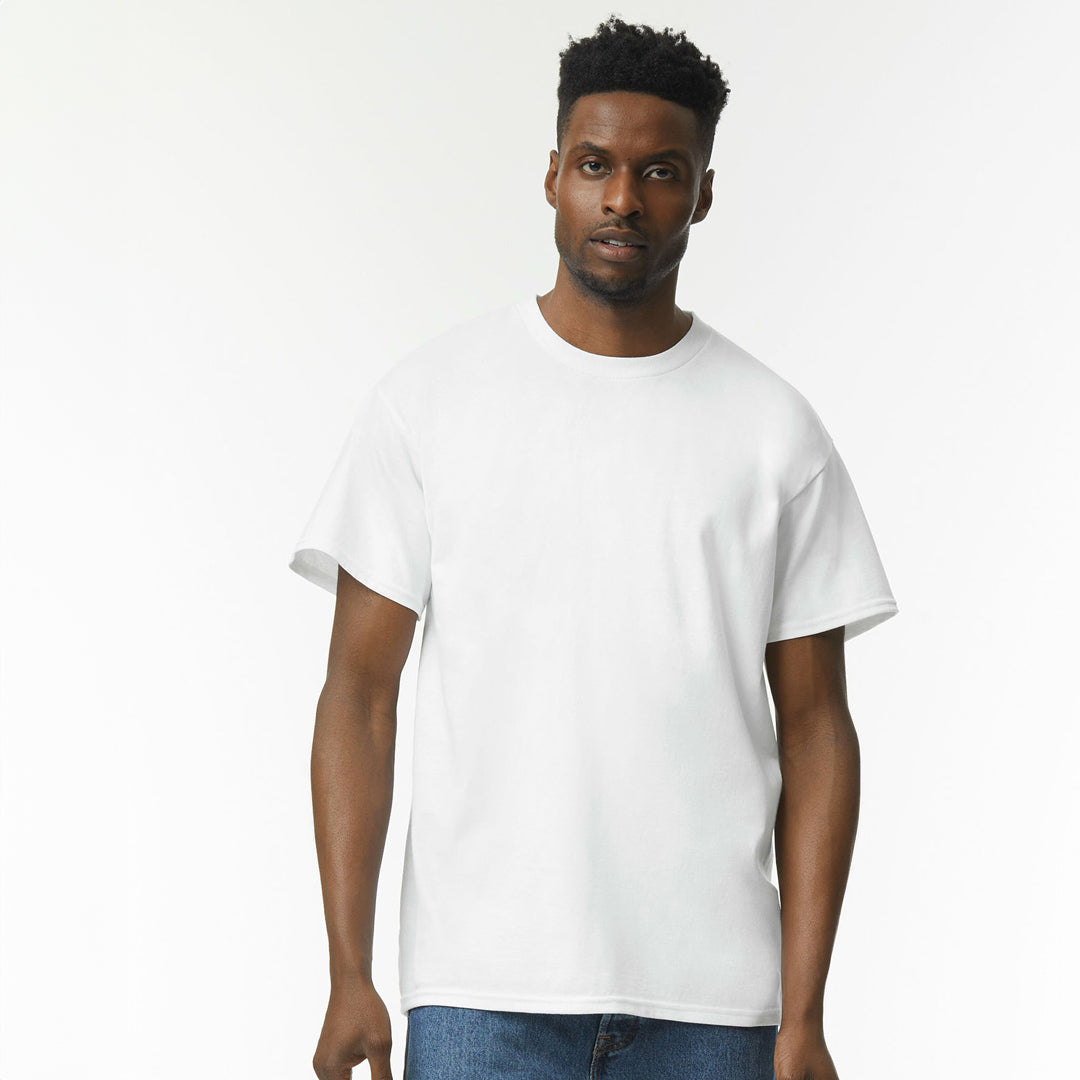 Gildan The Heavy Cotton Tee | Adults White Shirts & Tops