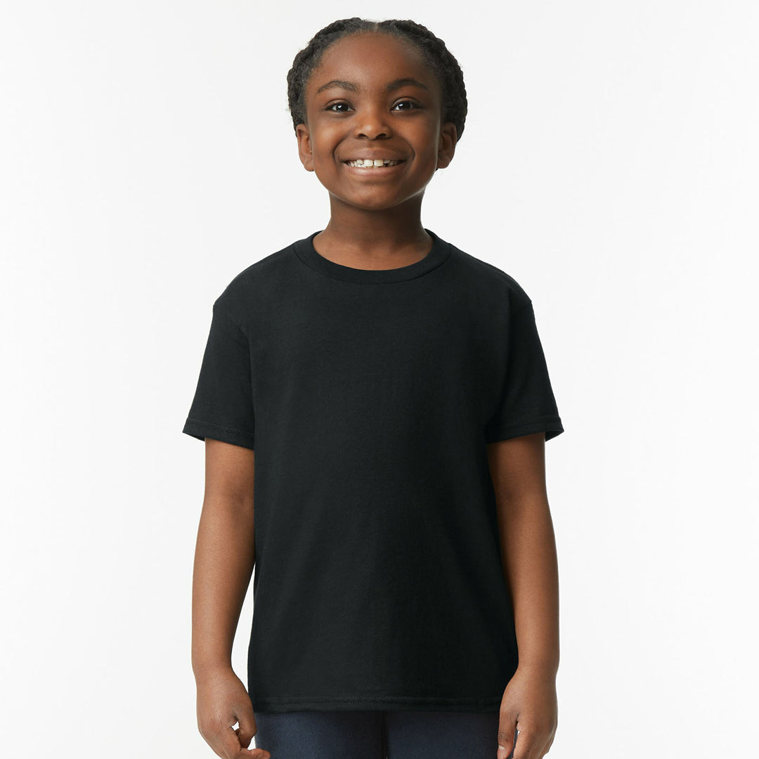 Gildan The Heavy Cotton Tee | Youth Black Shirts & Tops