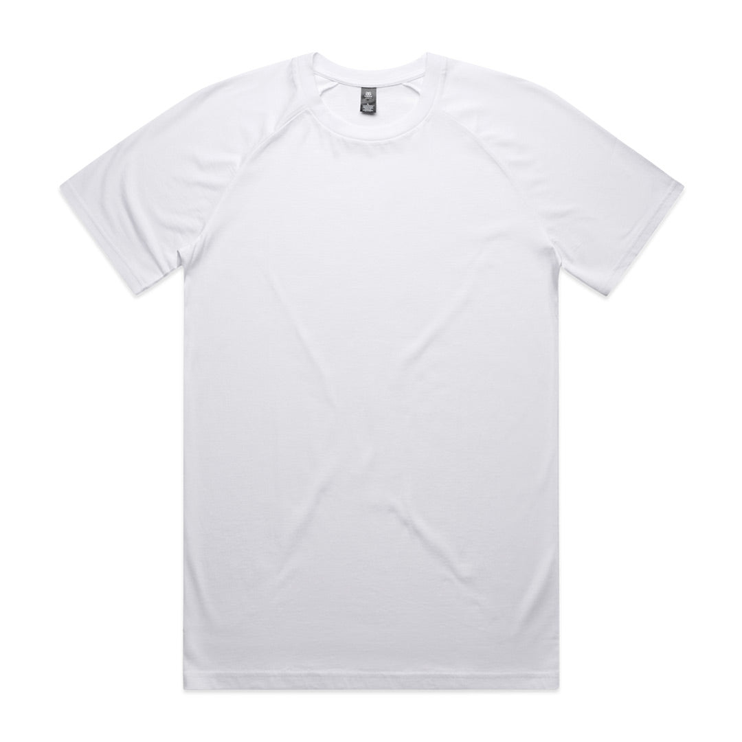 AS Colour The Staple Raglan Tee | Mens White Shirts & Tops