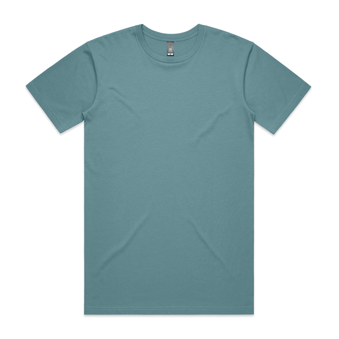 AS Colour The Staple Tee | Mens | Short Sleeve Slate Blue Shirts & Tops