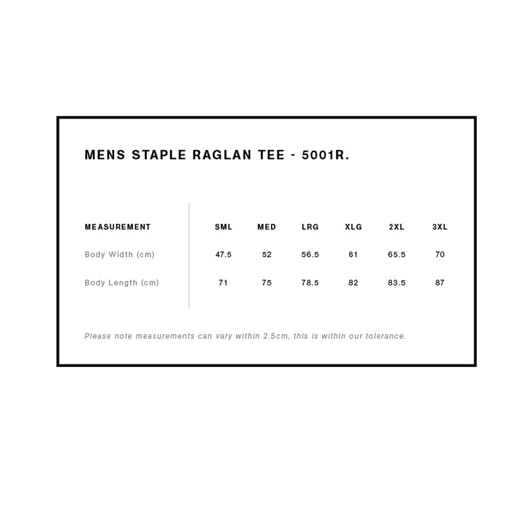 AS Colour The Staple Raglan Tee | Mens Shirts & Tops