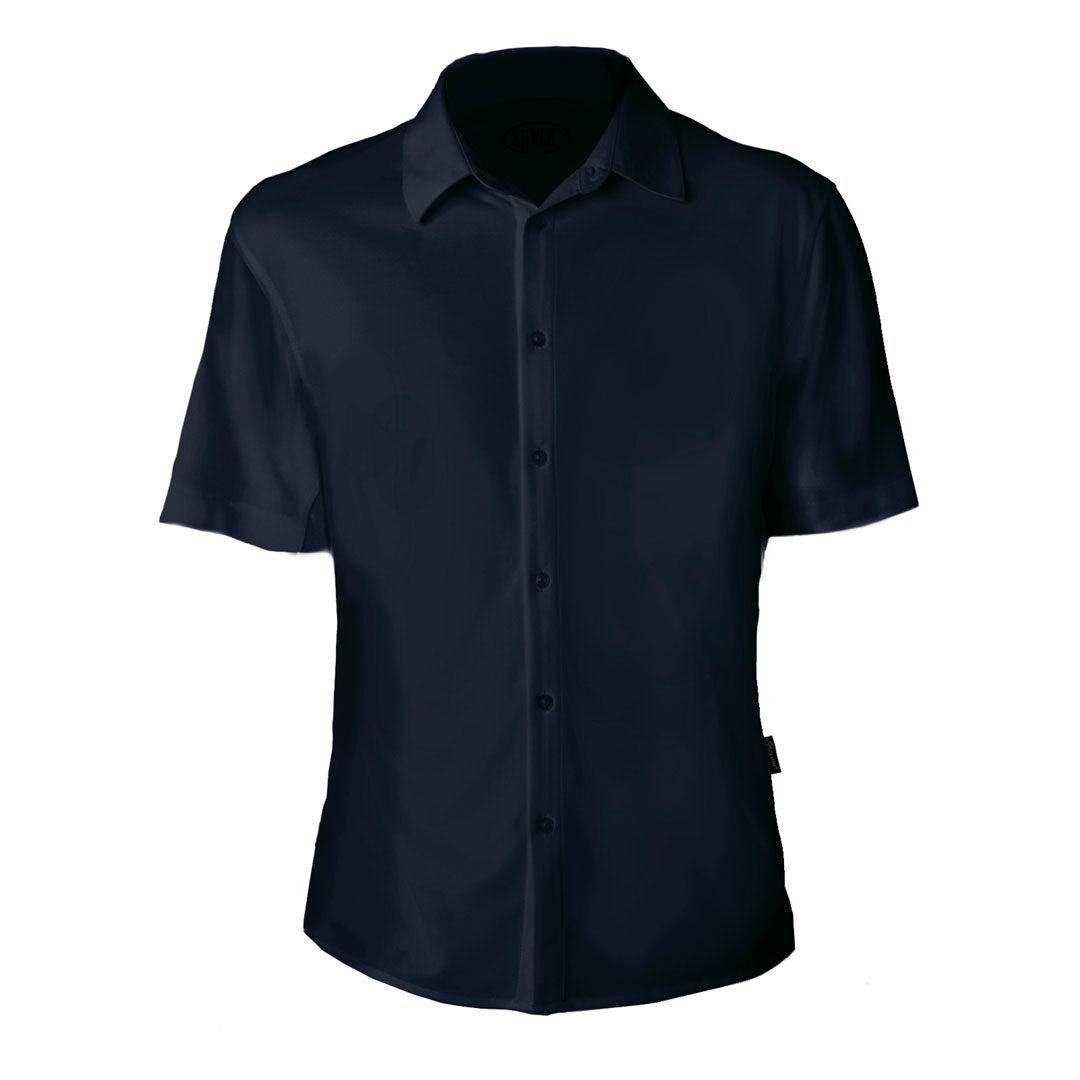 Stencil The Liberty Shirt | Short Sleeve | Mens Navy Shirts & Tops
